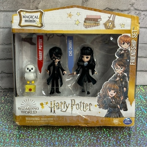 Wizarding World Harry Potter Magical Minis Harry Potter Cho Chang Hedwig Set - Picture 1 of 13